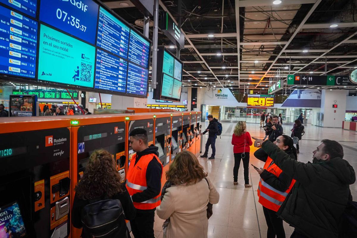 Entra en servicio el abono gratuito de Rodalies tras las incidencias con los trenes