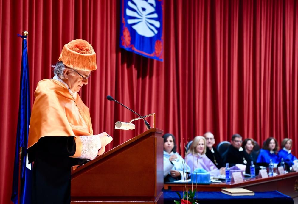 El profesor Boaventura de Sousa, doctor honoris causa por la Universidade da Coruña