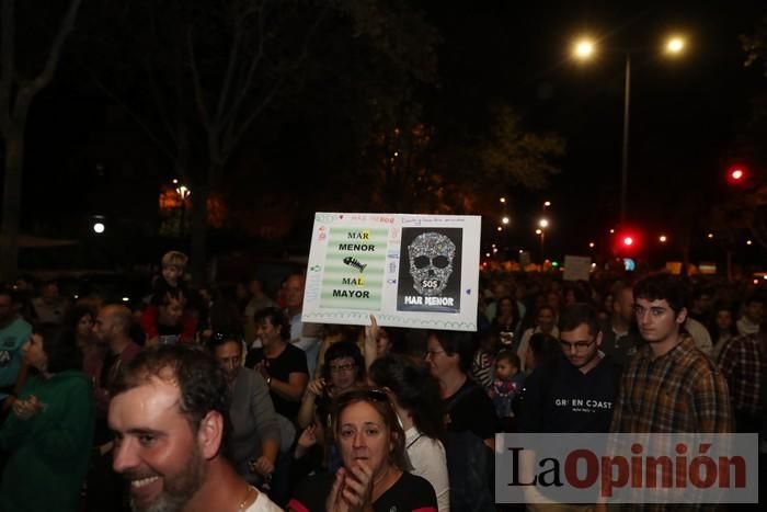 Manifestación en Cartagena por el Mar Menor