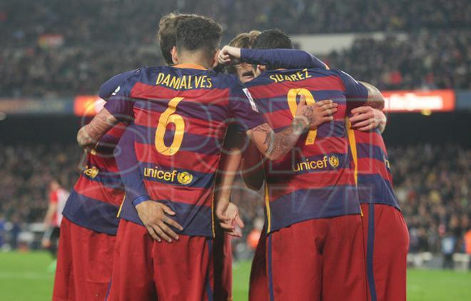 FC Barcelona,3 - Athletic Bilbao,1