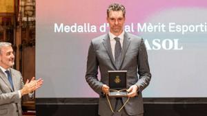 Pau Gasol rep la Medalla d’Or al Mèrit Esportiu