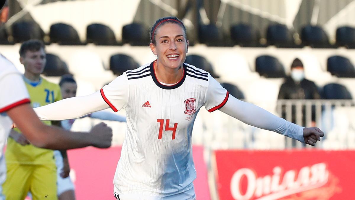 Alexia Putellas hace historia con la selección española