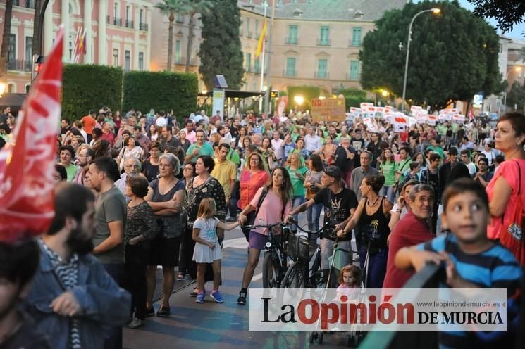 Manifestación contra la LOMCE en Murcia