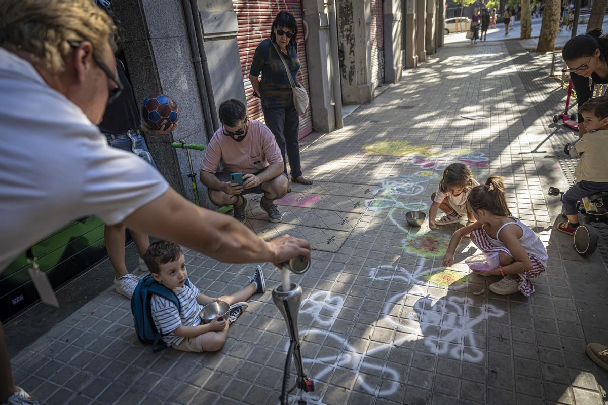 La Mercè en la superilla de Consell de Cent