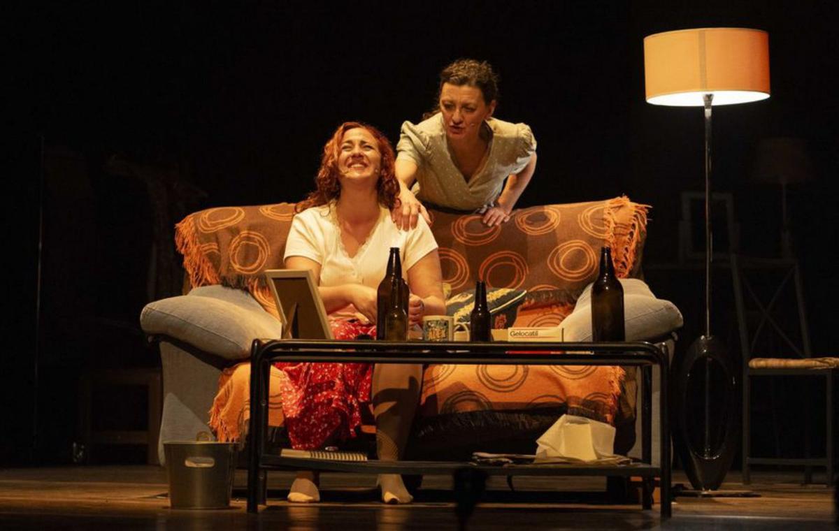 Un instante de ‘No me falte el aire’, de Alquibla Teatro.