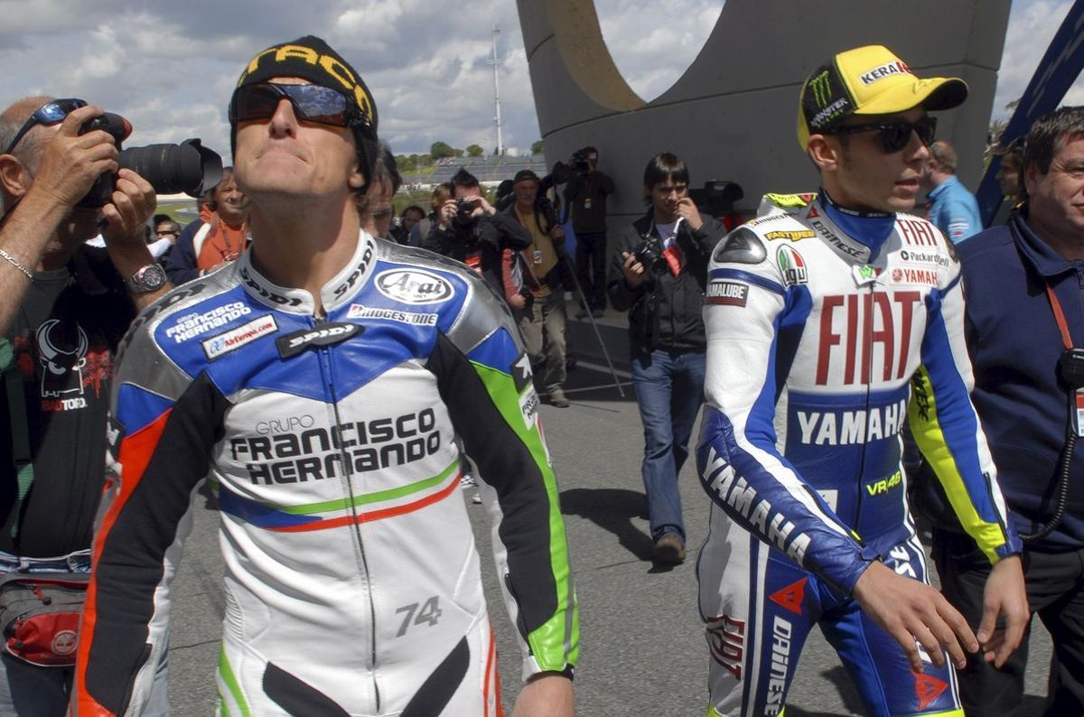 20 años del debut de Valentino Rossi en imágenes