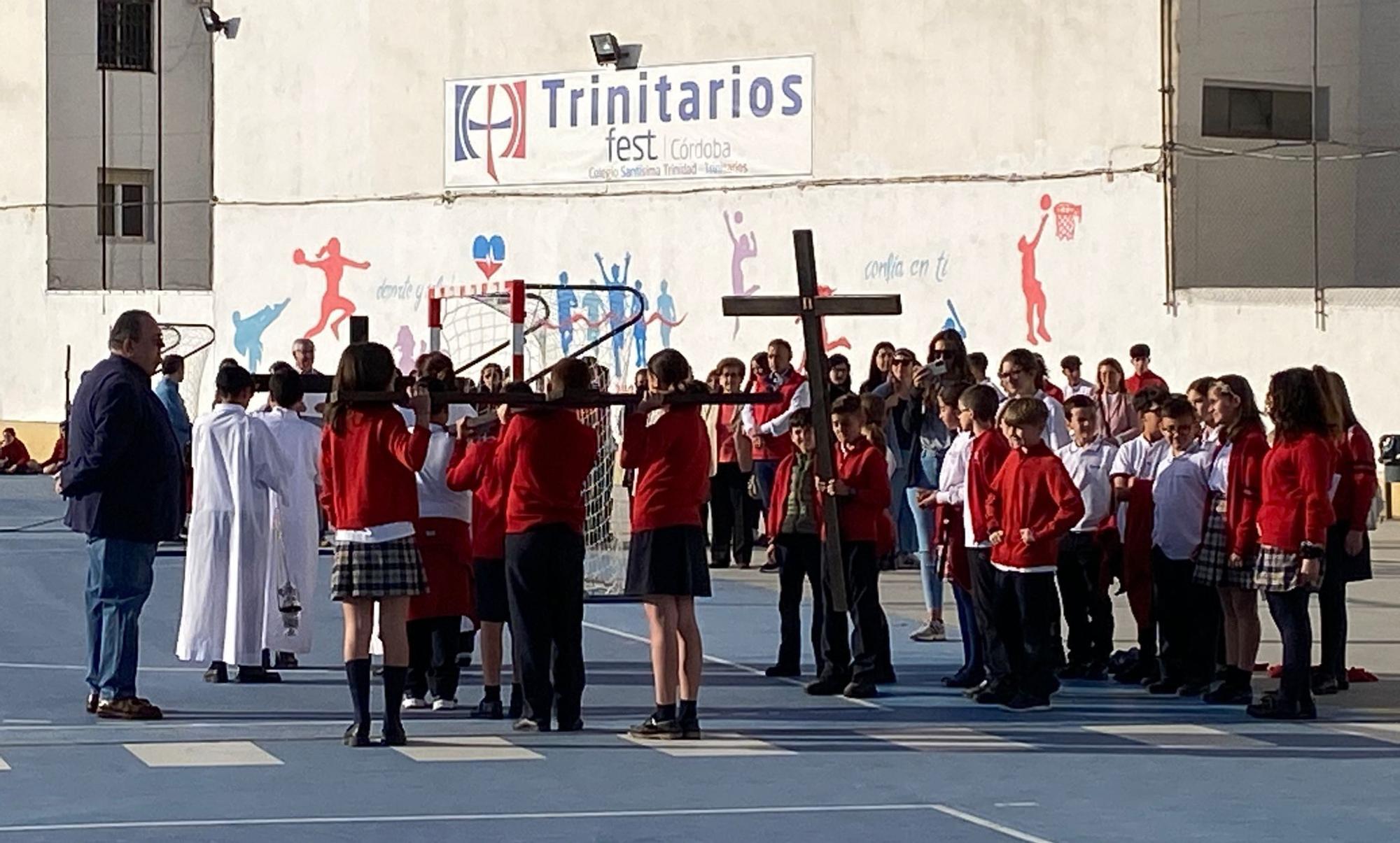 Alumnos del colegio Trinitarios