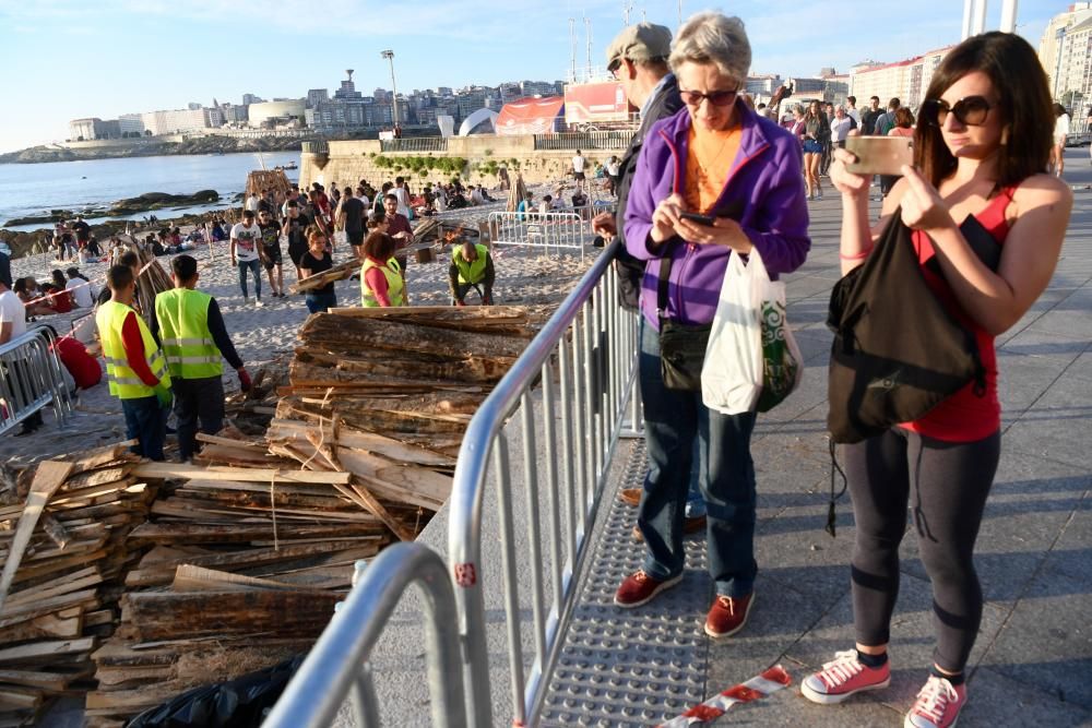 La noche de San Juan A Coruña 2017