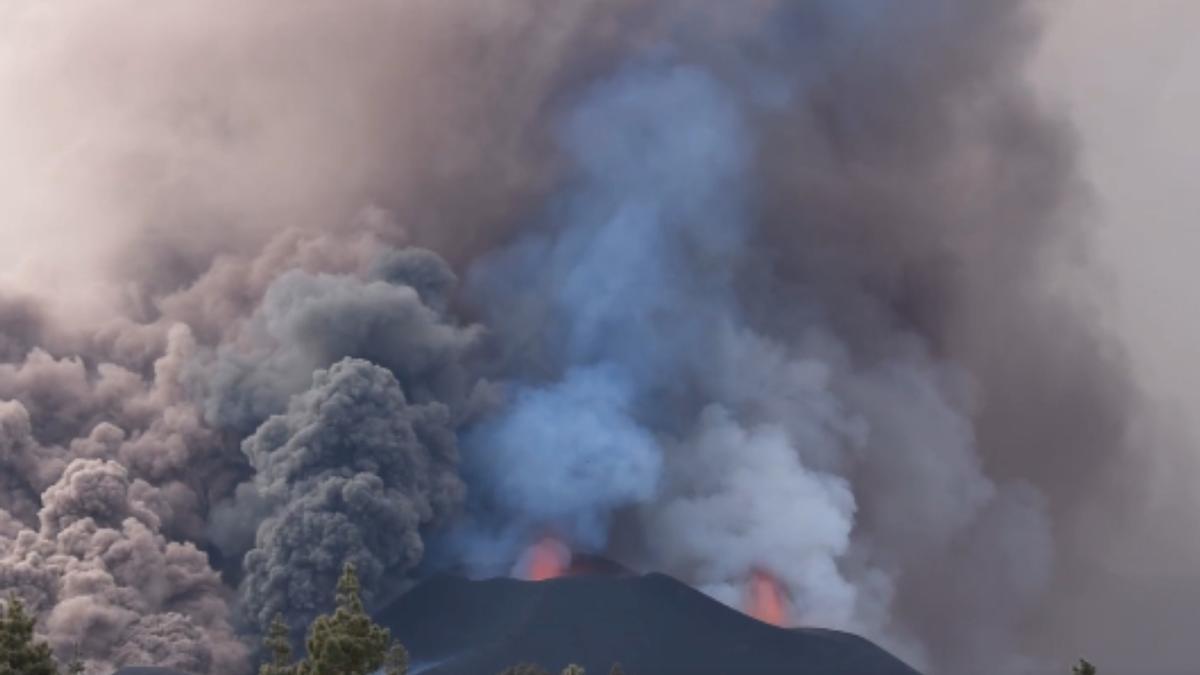 Así suenan las explosiones del volcán de La Palma