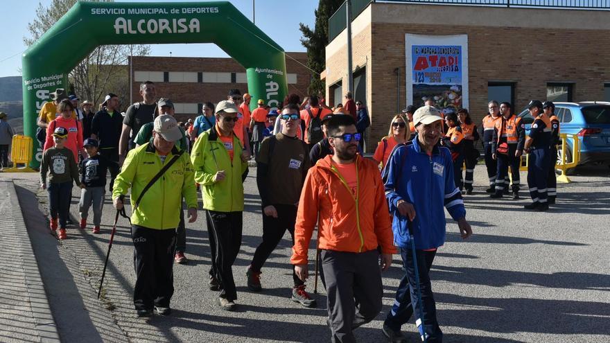 ATADI Alcorisa organiza su XIX Marcha Senderista