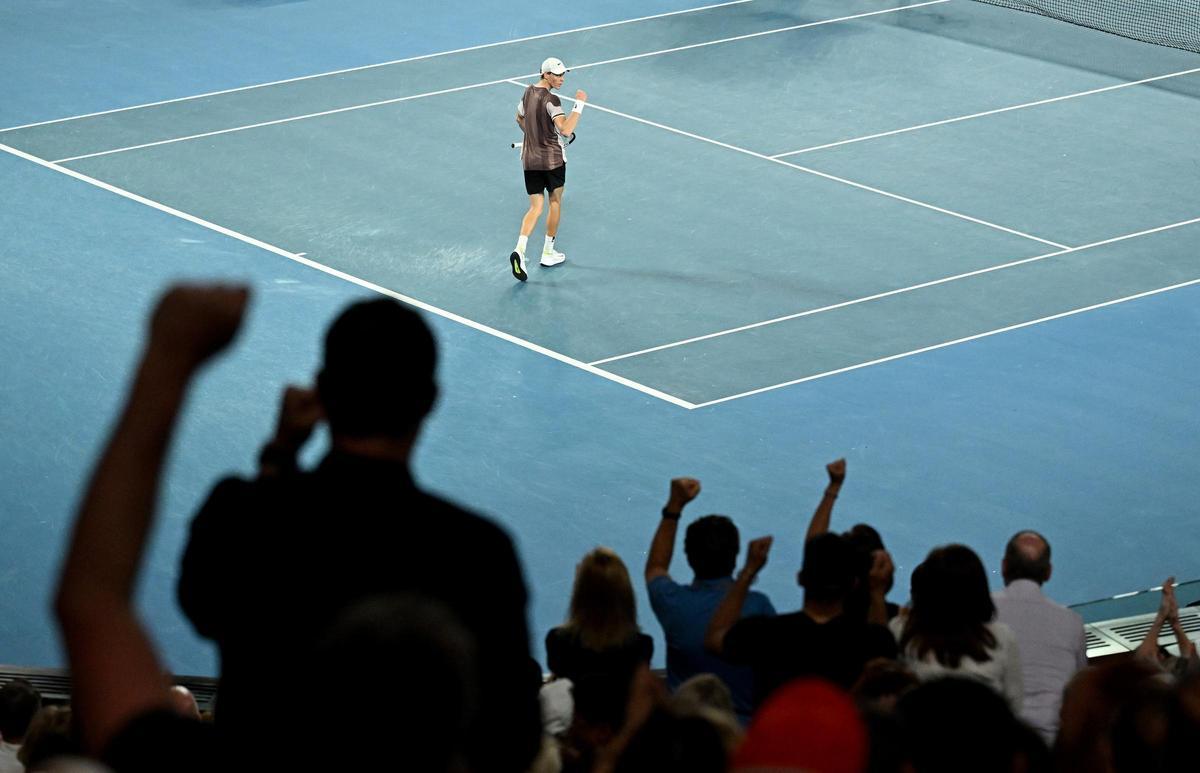 Jannik Sinner derrotar a Daniil Medvedev en la final del Abierto de Australia