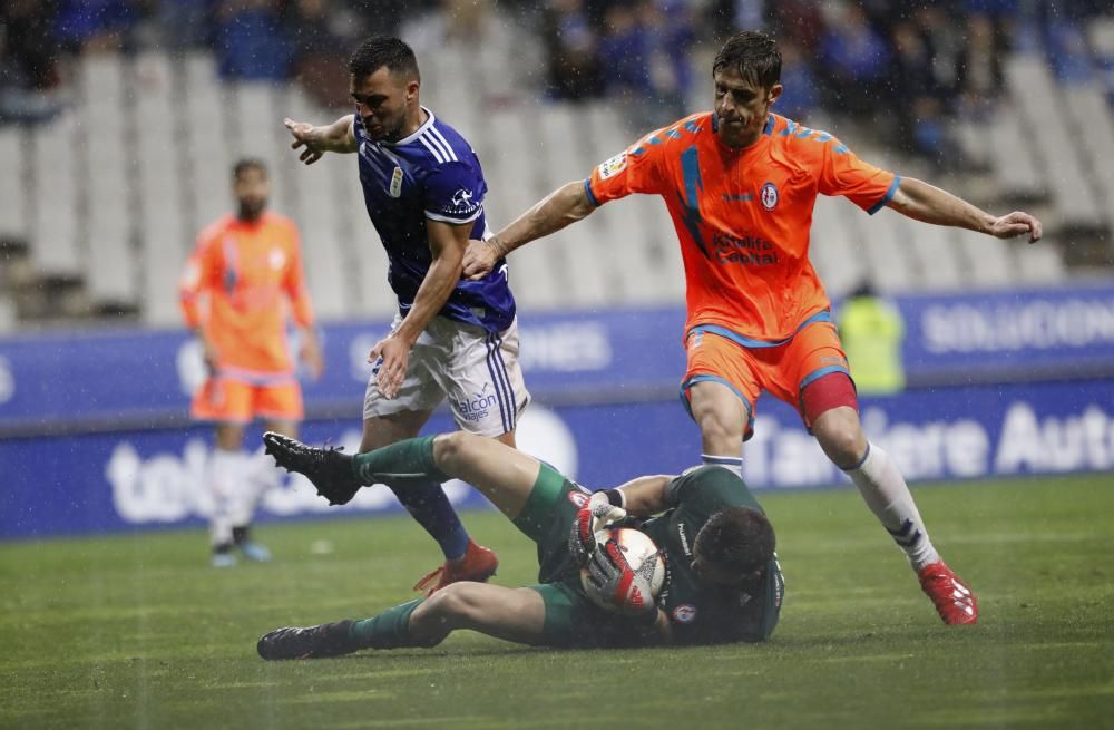 El partido Oviedo-Rayo Majadahonda, en imágenes