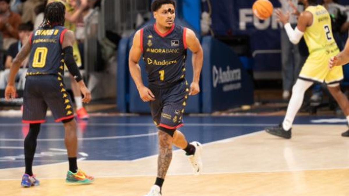 Castañeda debutó con el MoraBanc Andorra y lo hizo a gran nivel.