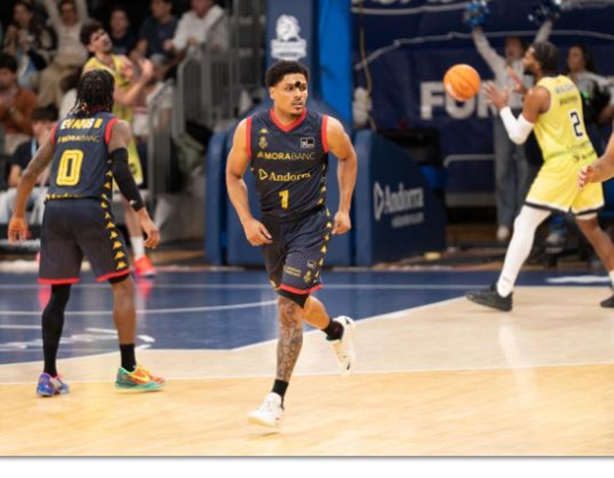 Castañeda debutó con el MoraBanc Andorra y lo hizo a gran nivel.