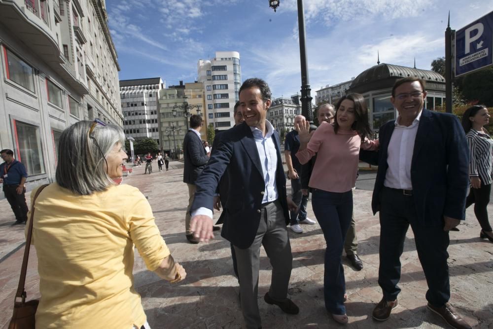 Inés Arrimadas, Ciudadanos, en Oviedo