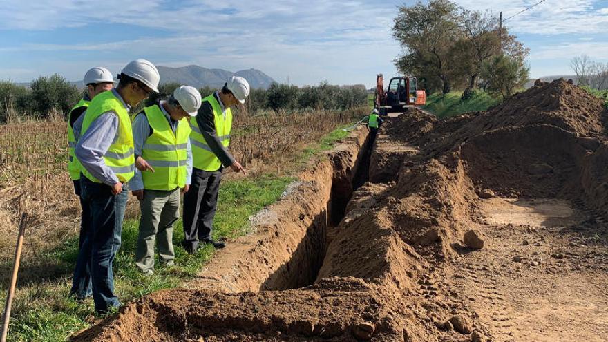 Una imatge de les obres que s&#039;estan portant a terme