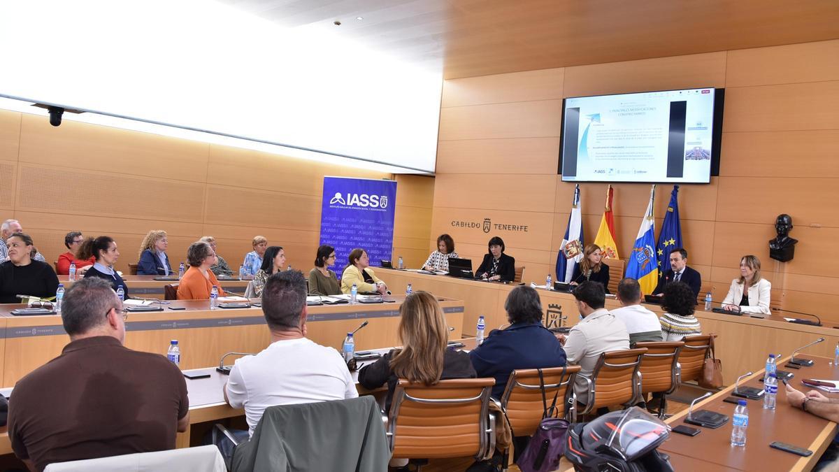 Encuentro de trabajo en el Cabildo de Tenerife para definir la campaña de turismo social 2025