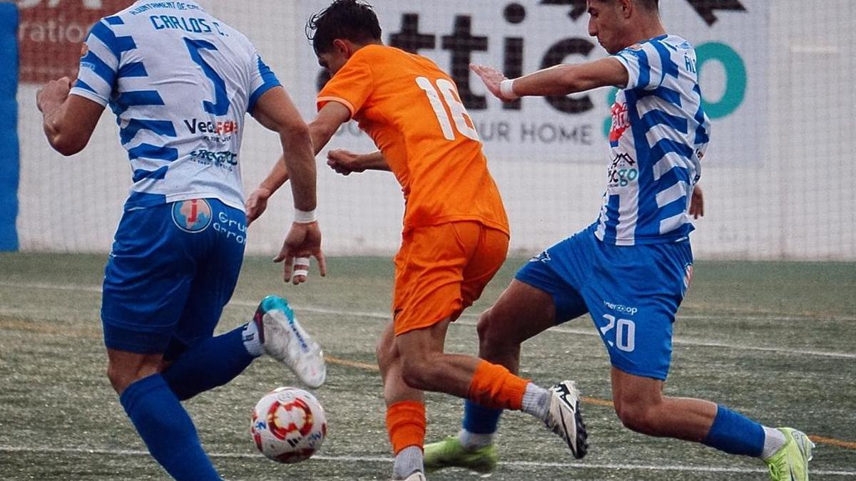 El Atzeneta en un partido de esta temporada.