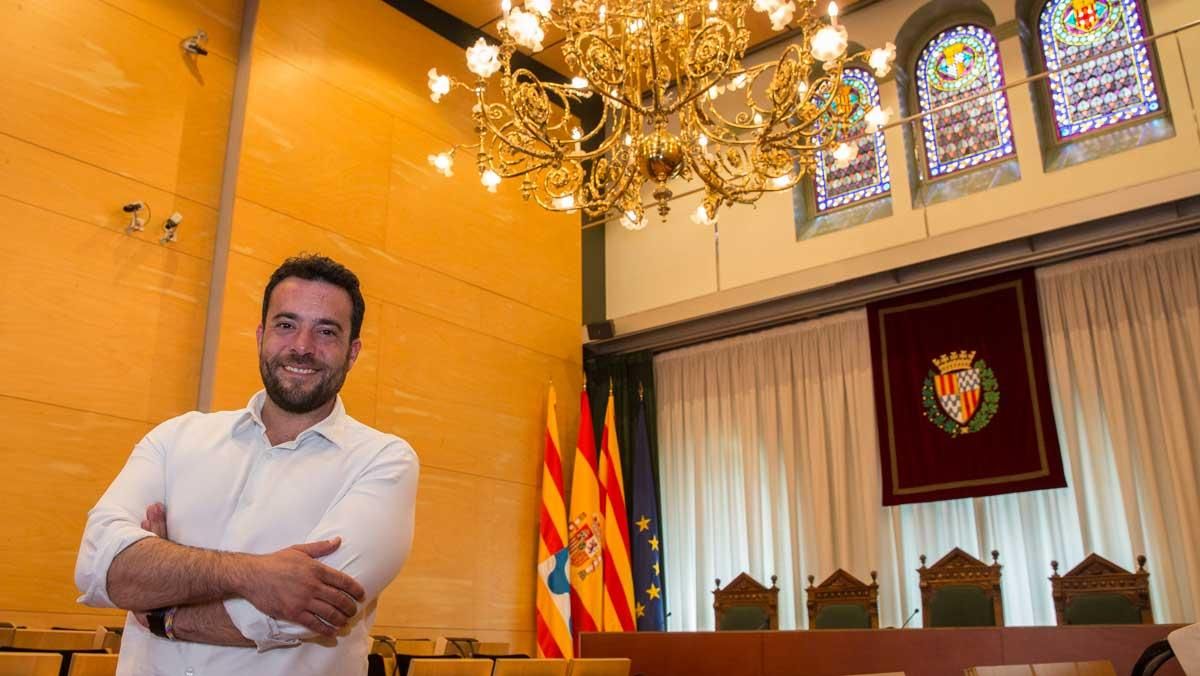 Álex Pastor, alcalde de Badalona desde el pasado 20 de junio.