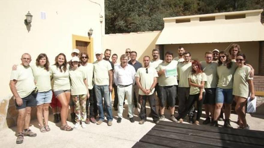 Los campos de voluntariado irán a la Marina Alta para prevenir incendios