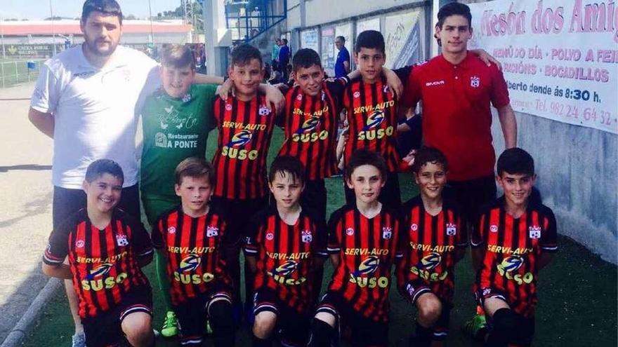 La EF Lalín, en la fase final del torneo internacional de Lugo