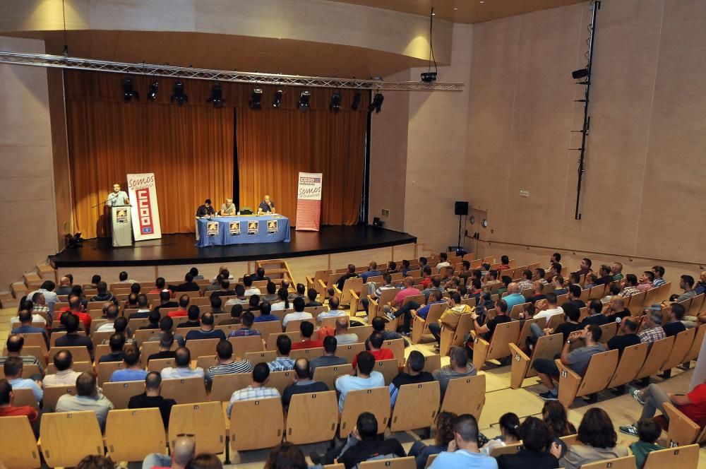 Asamblea de CC OO de Minería en Mieres