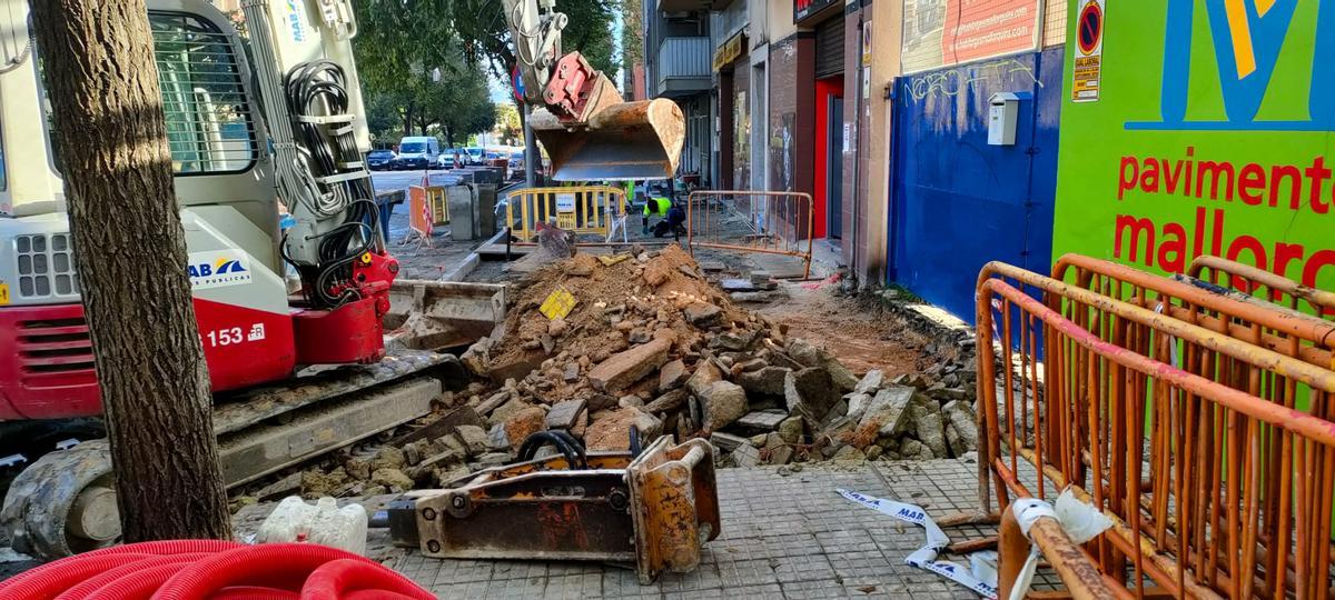 Las obras se han iniciado esta semana y se prevé que se prolonguen a lo largo de lo que resta del mes de noviembre.