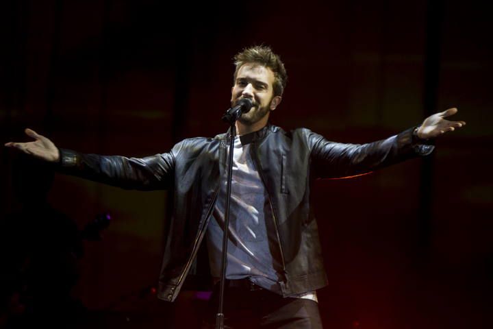 Pablo Alborán ha ofrecido su primer concierto en Quito, celebrado ante 3.500 personas que vibraron con las canciones del malagueño.