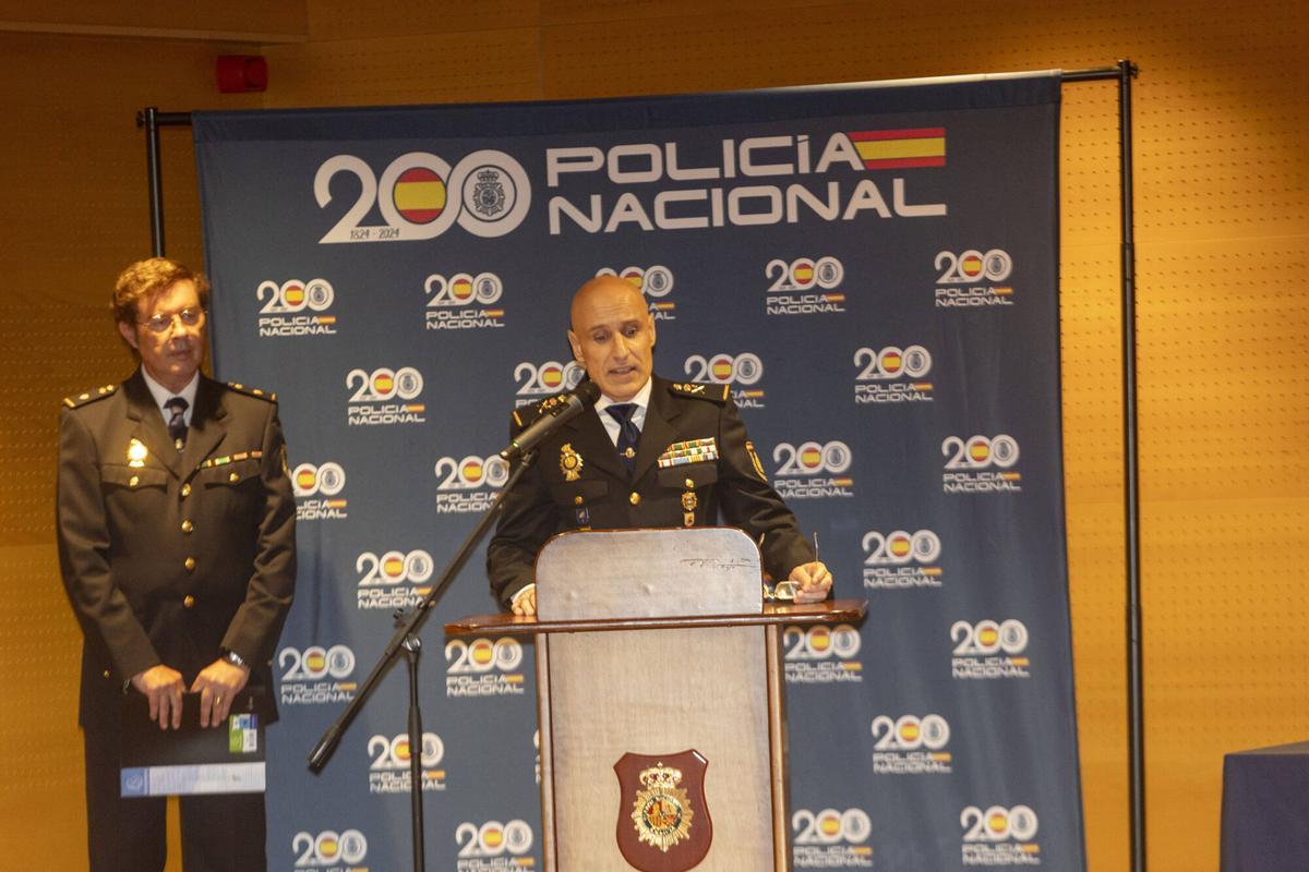 Toma de posesión de José Antonio Puebla, nuevo jefe superior de la Policía Nacional