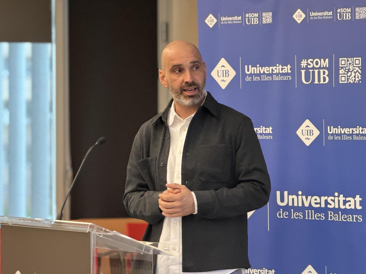 Tomey Mut, investigador del grupo GREID de la UIB y uno de los responsables del estudio presentado este lunes.