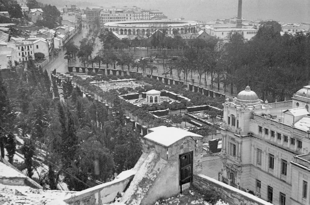 Nevada en Málaga del 3 de febrero de 1954.