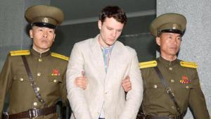 Otto Warmbier, en marzo del 2016, antes de conocer su sentencia.