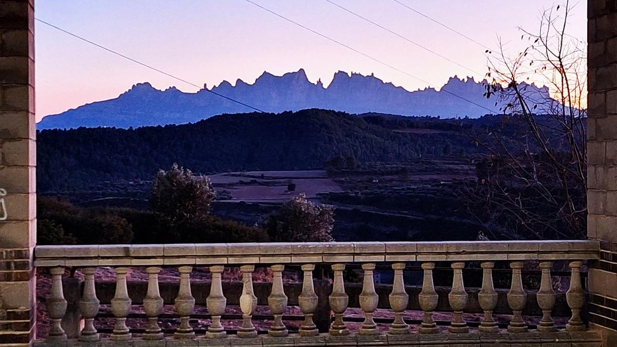 Capvespre a la Balconada, Manresa.