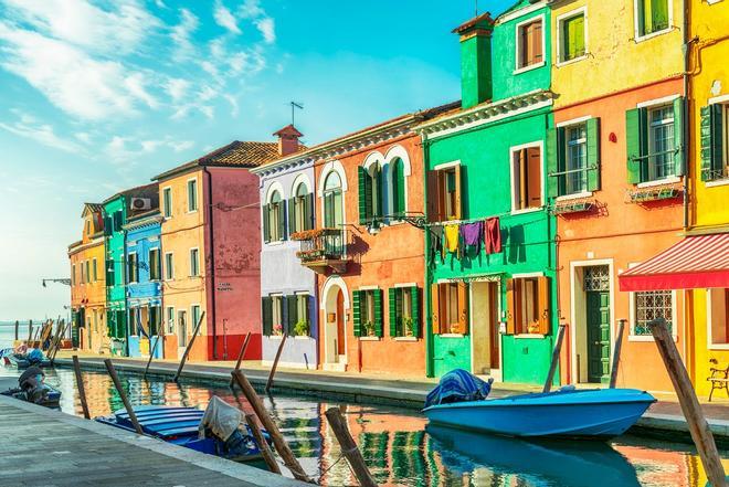 Puerto de Burano, Venecia