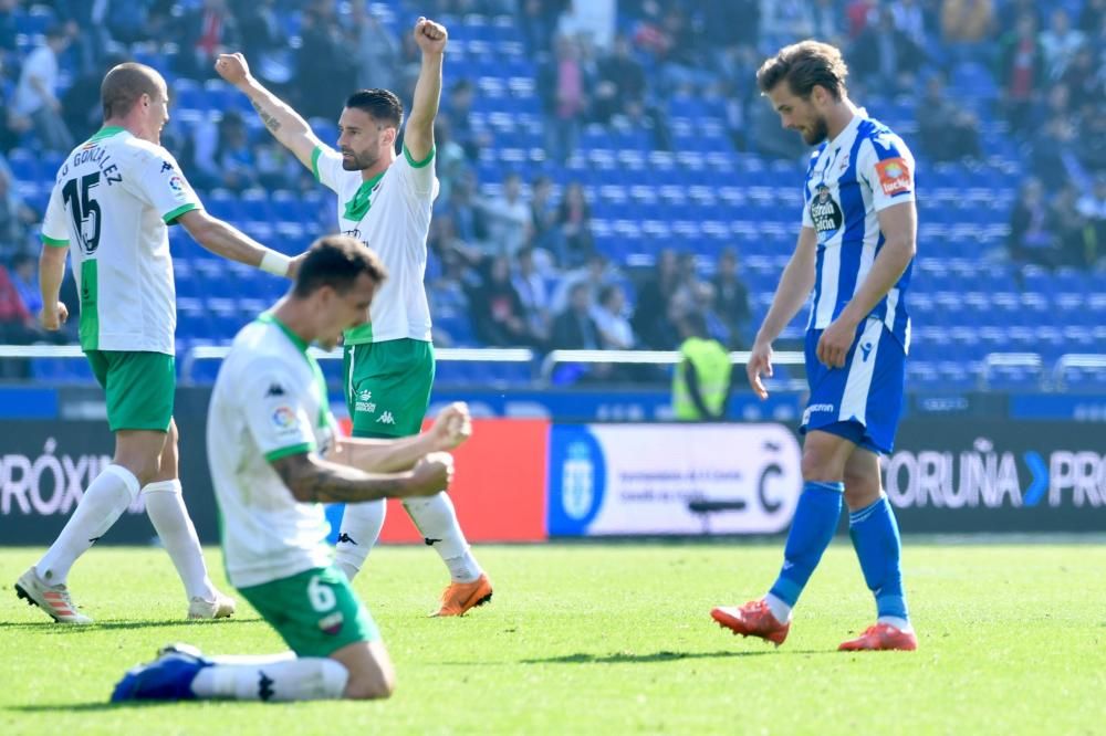 El Dépor cae ante el Extremadura en Riazor