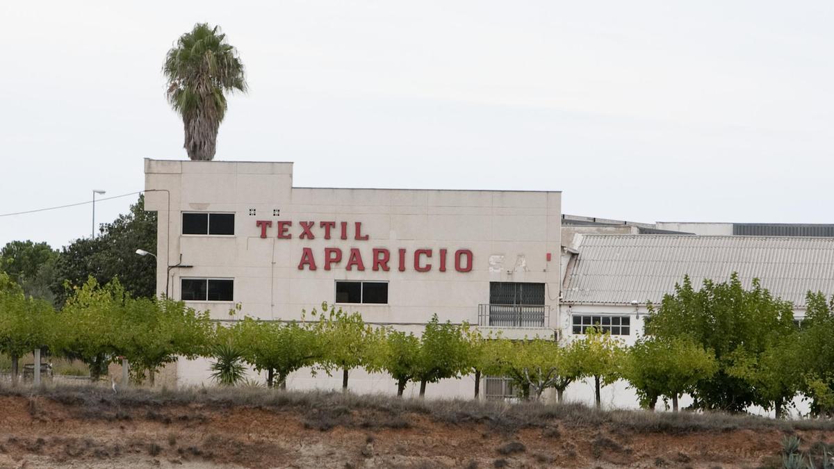 El complejo de la antigua Textil Aparicio en Ontinyent.