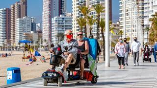 Benidorm lidera la ocupación hotelera de febrero, aunque por debajo de los niveles de prepandemia