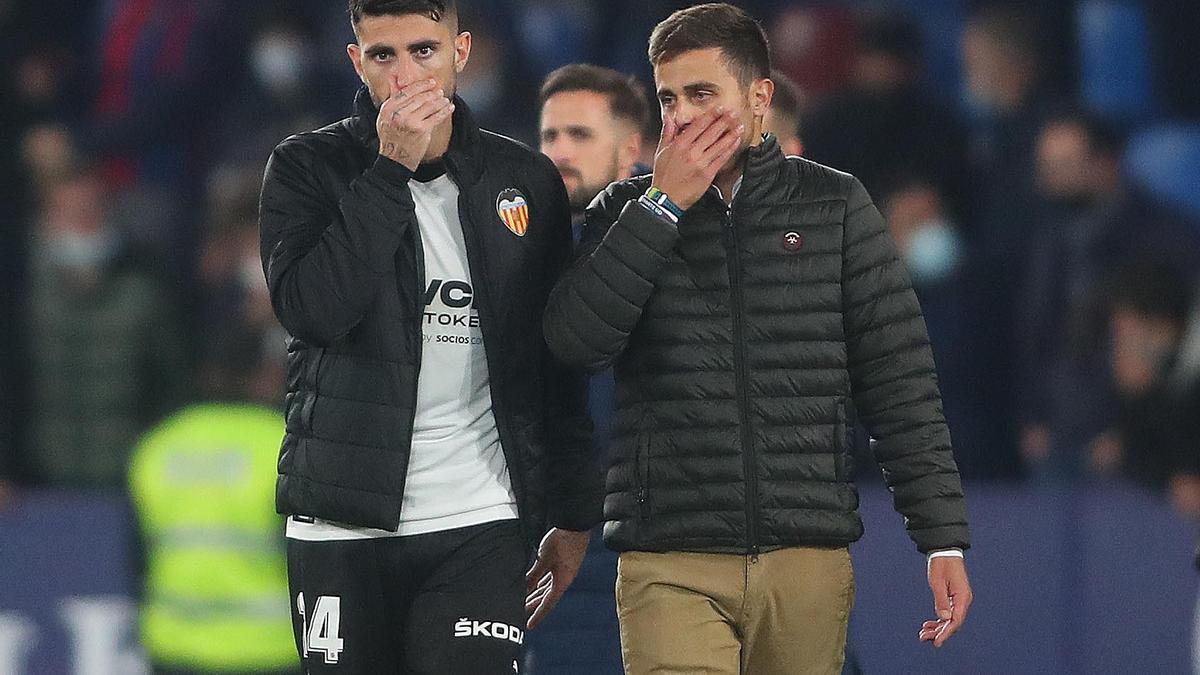 Las Imágenes del Derbi entre Levante UD y Valencia CF en el Ciutat