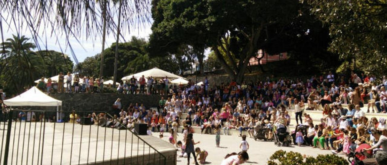 Actividades en el parque Doramas.