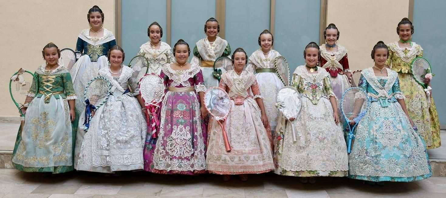 La Batalla de Flores de las candidatas a Fallera Mayor Infantil de València 2026
