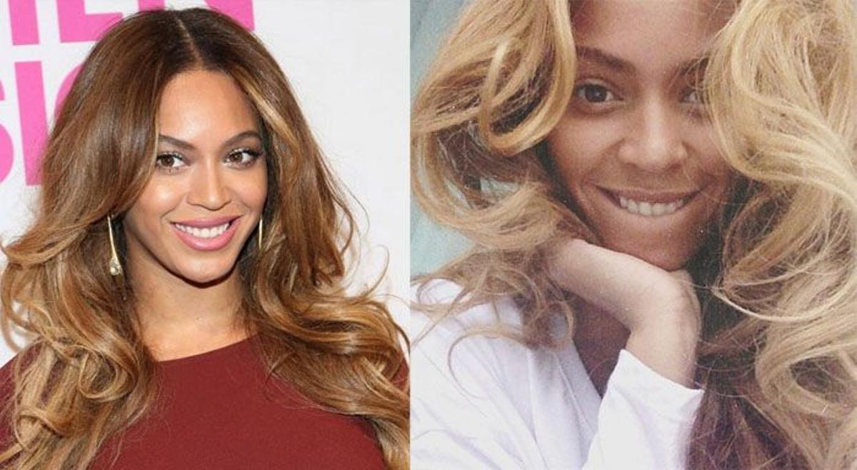 ¿Con o sin maquillaje? Beyoncé