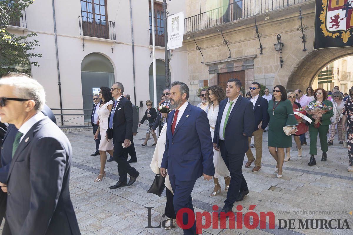 Así se ha vivido la misa ofrenda a la Vera Cruz del Bando Moro de Caravaca