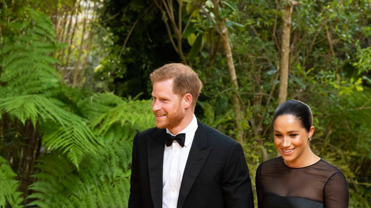 El príncipe Harry y Meghan Markle, en la premiere de 'El rey león'