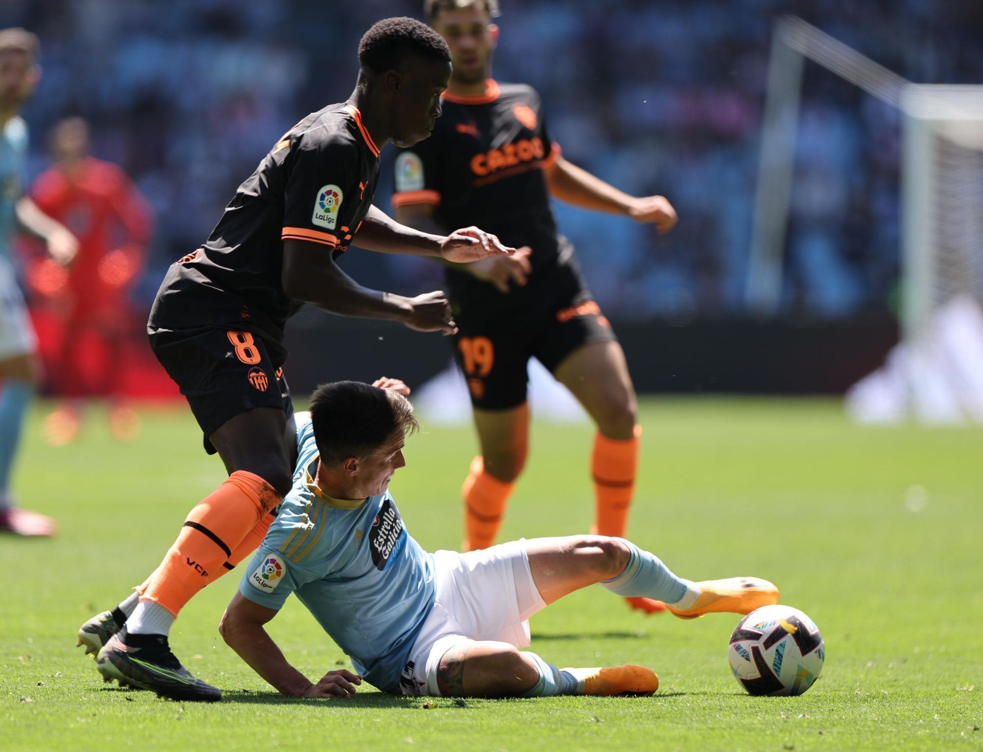 Las mejores imágenes del Celta - Valencia