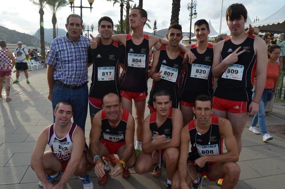 La Carrera Puerto de Cartagena encumbra a Franco y Del Solar