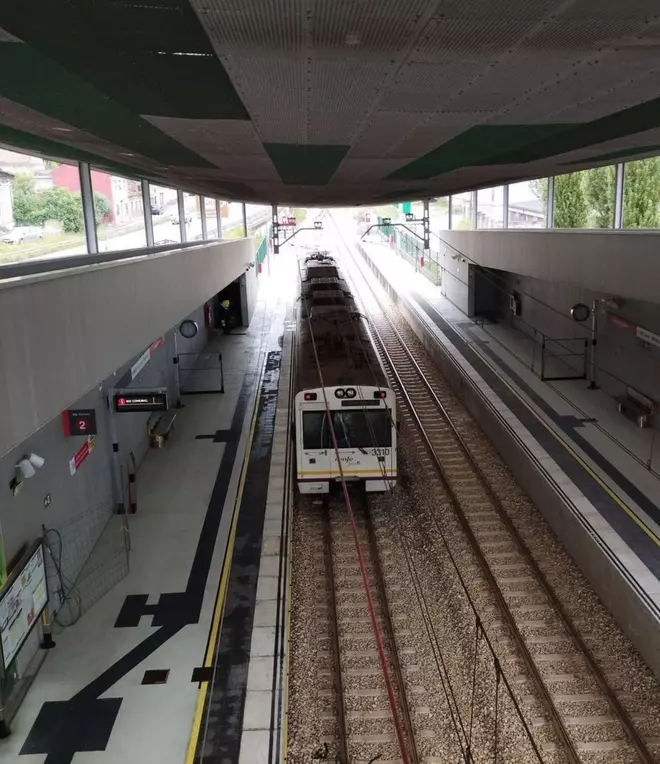 Langreo estrena su soterramiento, que transformará la red ferroviaria