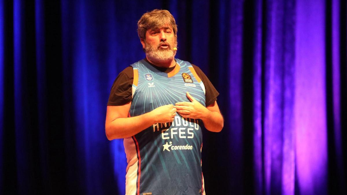 Pepo Suevos, durante una actuación.