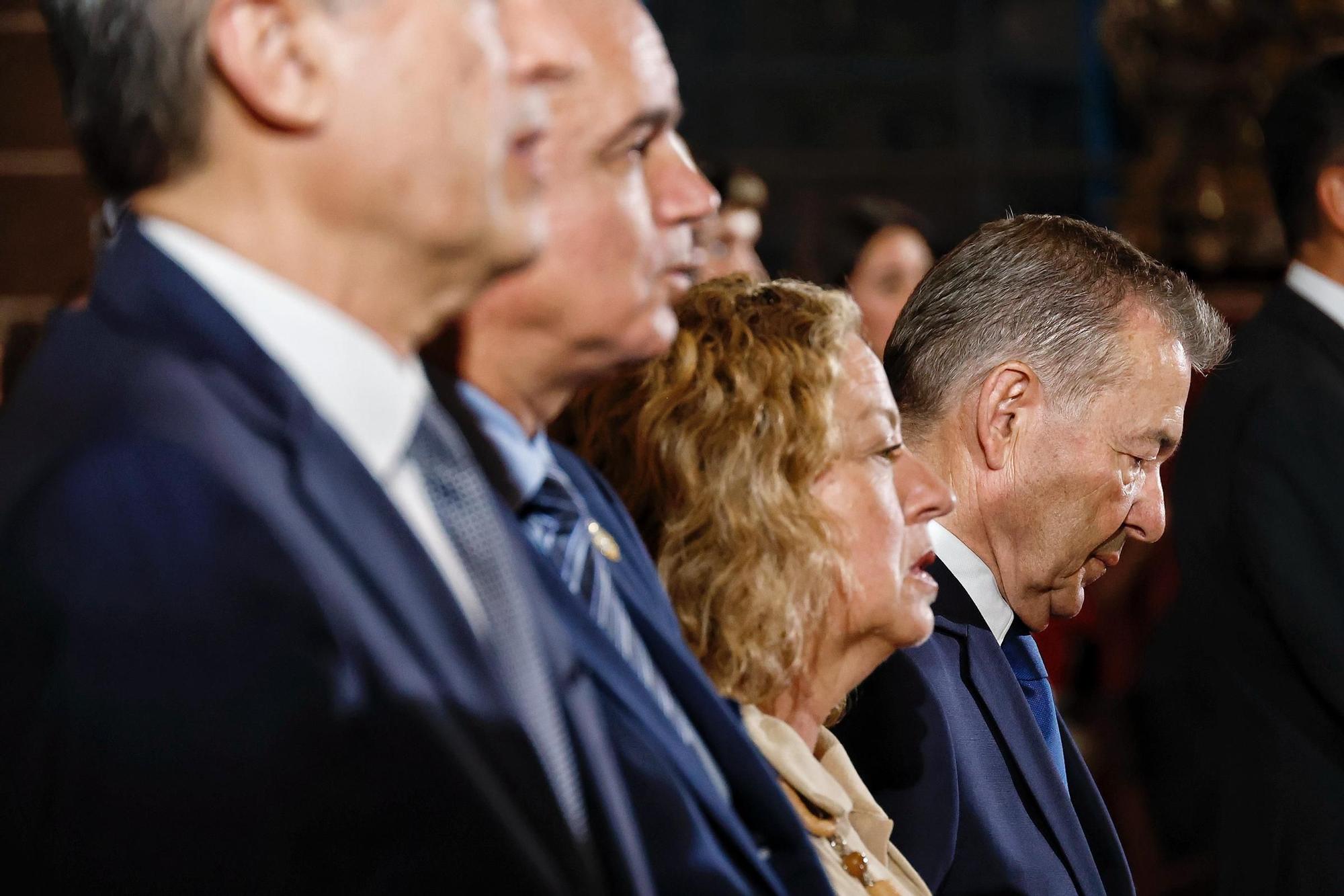 Funeral en memoria del expresidente Manuel Hermoso