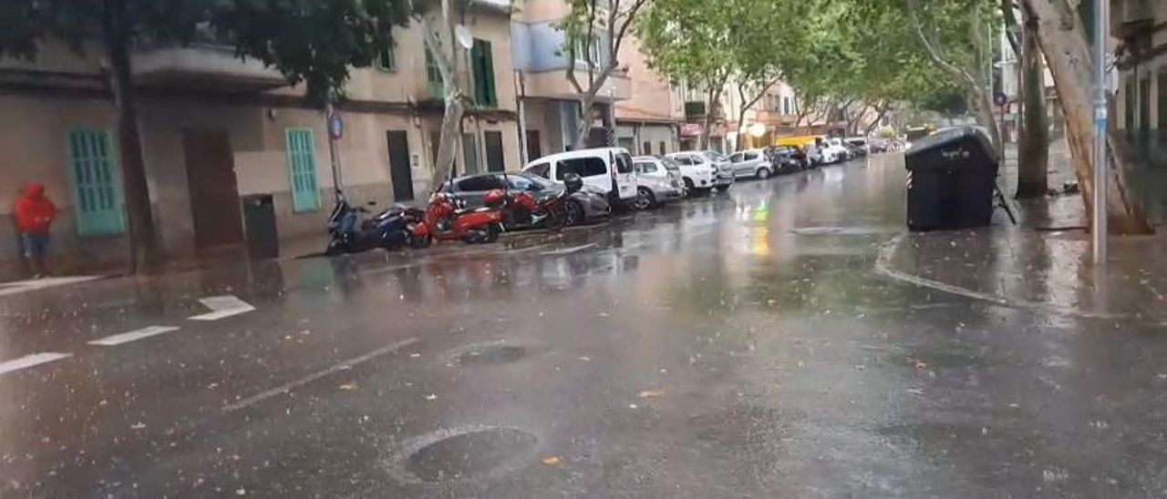 So zog das Unwetter über Palma