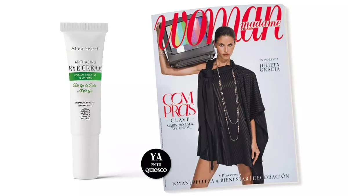 El nuevo n迆mero de WOMAN te regala el contorno de ojos &bestseller* de ALMA SECRET